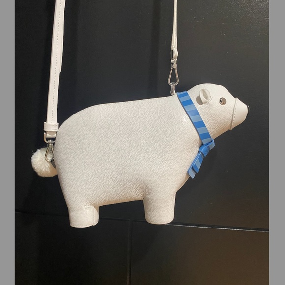 KATE SPADE ARCTIC FRIENDS POLAR BEAR CROSSBODY NWOT - Picture 6 of 8